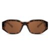 Reims Sunglasses - Brown turtle frame & brown lenses