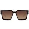 Saint-etienne Sunglasses - Brown turtle frame & Brown lenses