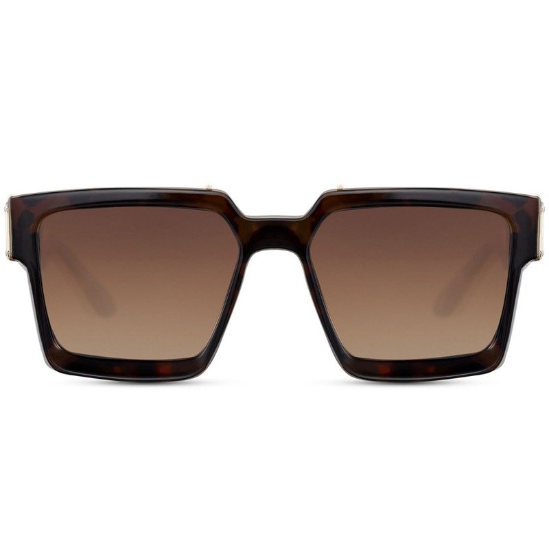 Saint-etienne Sunglasses - Brown turtle frame & Brown lenses