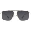 Sustainable sunglasses - Sartrouville | Silver frame & black lenses